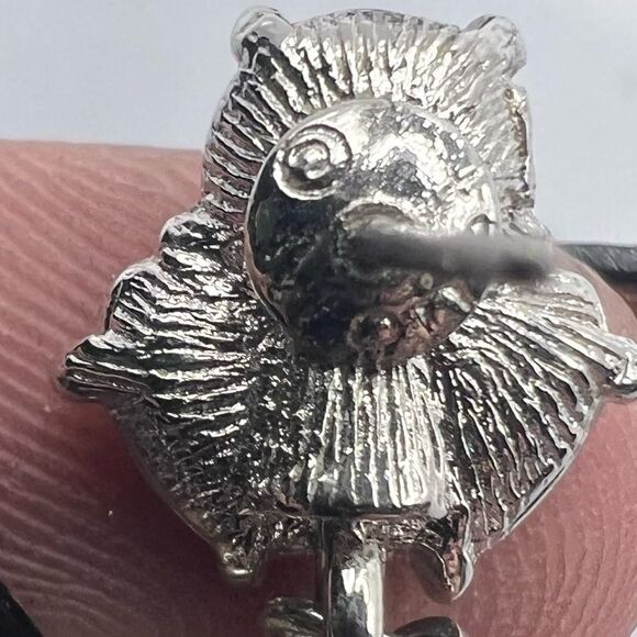 Monet Dainty Faux Pearl Drop Earrings with Stone Cluster Post - Picture 6 of 6